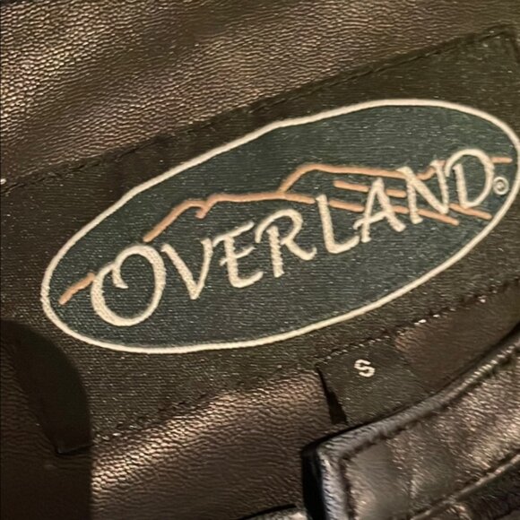 Overland Black Lamb Skin Jacket, S, excellent condition, cropped - Picture 7 of 9